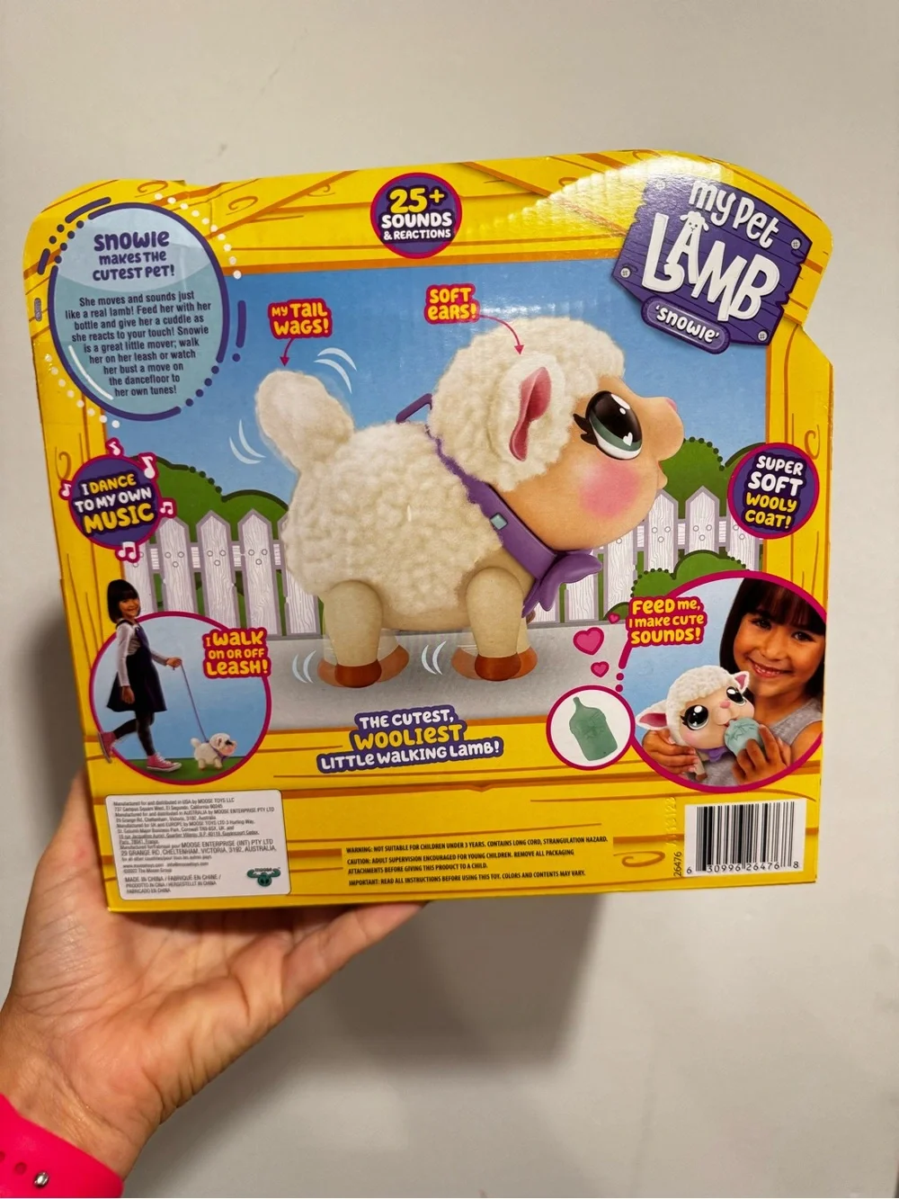 Little live pets My Pet Lamb Interactive White Lamb Toy